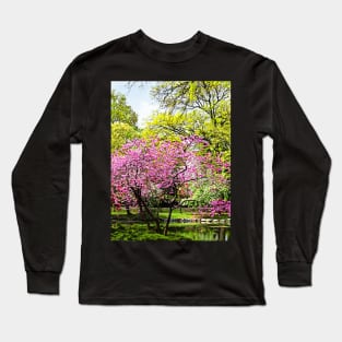 Spring - Flowering Trees in the Park Long Sleeve T-Shirt